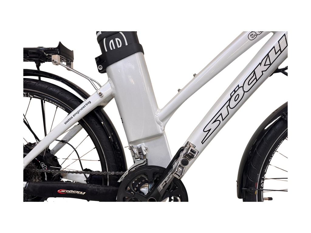 Stöckli ET1 – Comfort S – weiss – 25km/h GEBRAUCHT (ohne Batterie)
