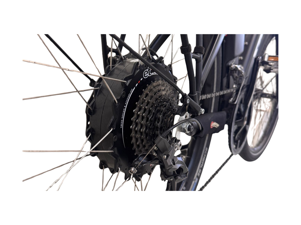 Stöckli ET1 – L – schwarz – 45km/h GEBRAUCHT (ohne Batterie)