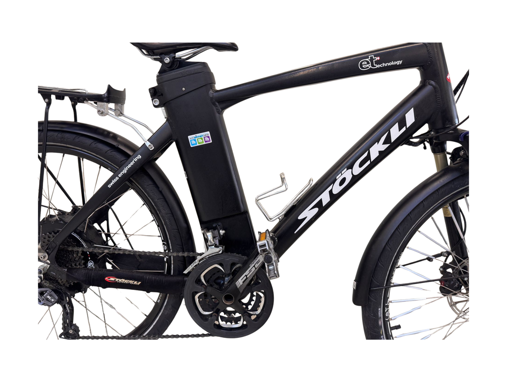 Stöckli ET1 – M – schwarz – 45km/h GEBRAUCHT (ohne Batterie)