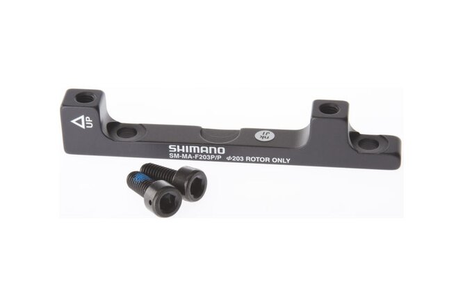 Shimano SM-MA Postmount 203 mm adapter with screws Box