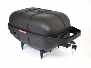 [50010300] Pletscher Fahrrad Koffer mit 3-Punkt-Adapter