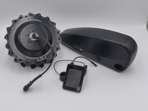 [40013000] Go SwissDrive Motor G35p BikeBus Umbauset 35 km/h 500W, Power