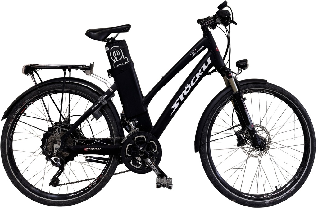 Stöckli ET1 – Comfort M – schwarz – 45km/h GEBRAUCHT (ohne Batterie)