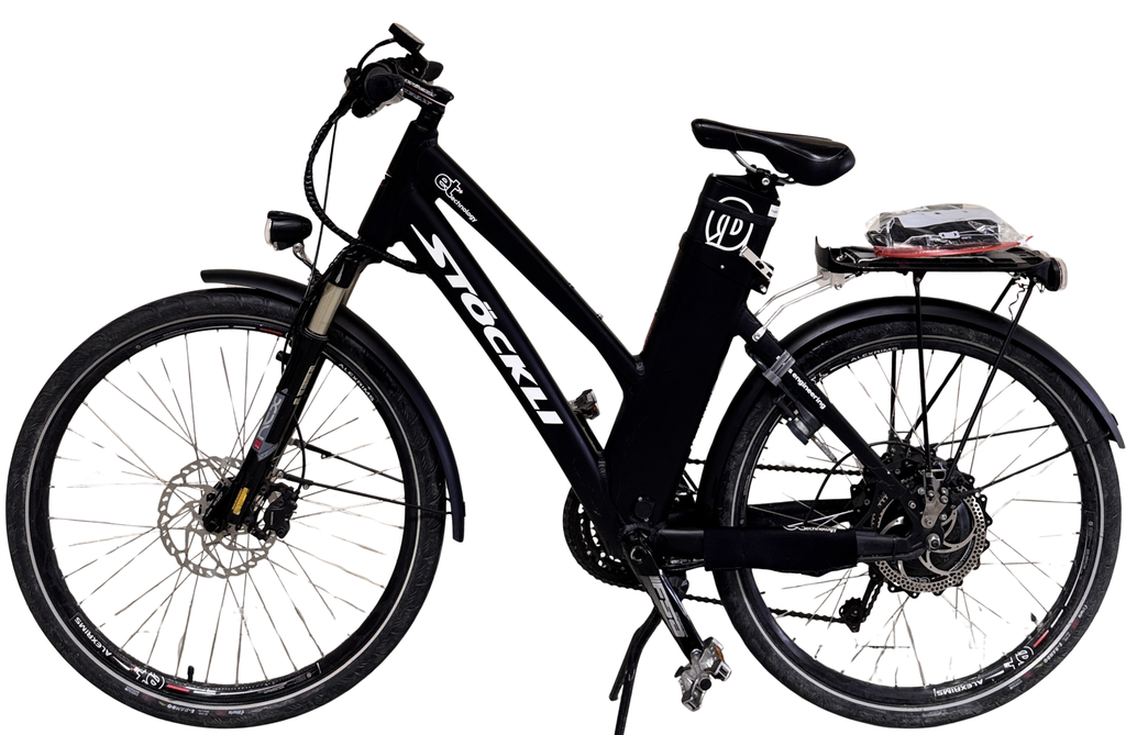 Stöckli ET1 – Comfort S – schwarz – 45km/h GEBRAUCHT (ohne Batterie)