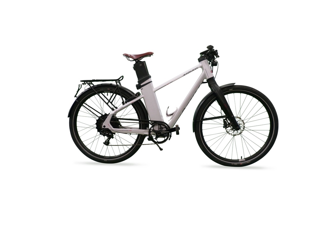Stöckli ET2 – Men 55cm – weiss – 45km/h GEBRAUCHT (ohne Batterie)