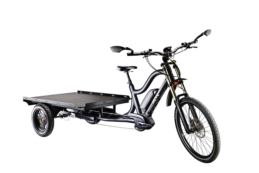 [40123000.1] XCYC PICKUP Work 4.0 T (Black matt, XCYC Logo, rigid seat post, CH: 250kg / EU: 300kg, without rear-view mirror set, Without surface-mounted lock, without front fender)