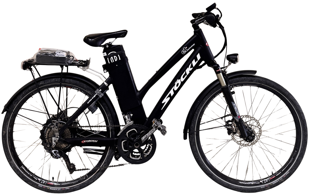 Stöckli ET1 – Comfort S – schwarz – 25km/h GEBRAUCHT (ohne Batterie)
