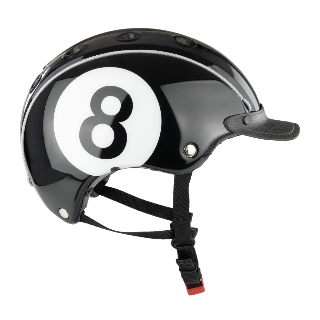 [50003100.2] Casco MINI (8Ball - schwarz, XS 46-52cm)