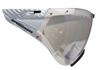 [50003500.6] Casco SPEEDmask (Carbonic klar-silber - silber-hellgrau)
