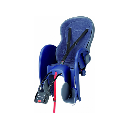 [50012500] Pletscher Wallaby child seat, blue/grey